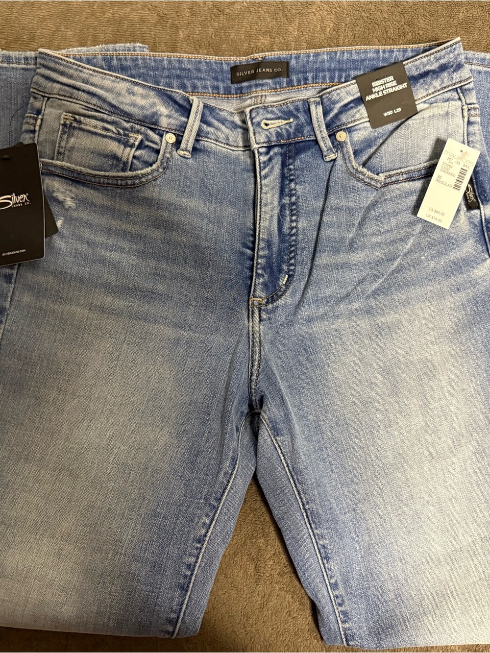 Maurices Light Blue Women’s Slim Straight Jeans